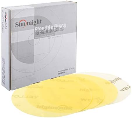 Sunmight Discos flexíveis 6 800g Grip No Hole Disc, 60219, 25 discos