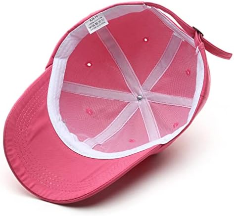 Capas de beisebol bordadas para mulheres bordadas para mulheres Caps de beisebol Sun Protecting