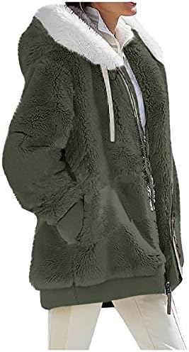 Coats de inverno cotecram para mulheres moda plus size sharda jaqueta lã de helicóptero quente fora roupas