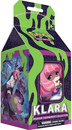 Coleção de torneios Pokemon Cyrus e Klara Premium - Caixa de exibição de 4