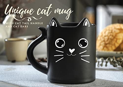 Onebttl engraçado caneca de café de gato, presentes de gato para amantes de gatos, mãe de gato, senhora de gato