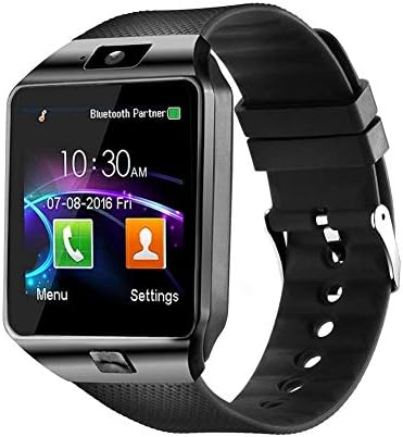 PADGENE DZ09 Bluetooth Smartwatch, Pulso de tela sensível