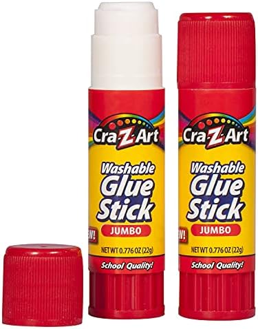 CRA-Z-Z-ART Jumbo Washable Sticks, 2 contagens