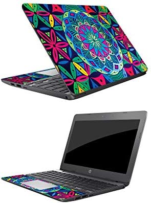 MightySkins Skin Compatível com o HP Chromebook 11 11,6 - Jardim Geo | Proteção, durável e exclusiva Tampa de