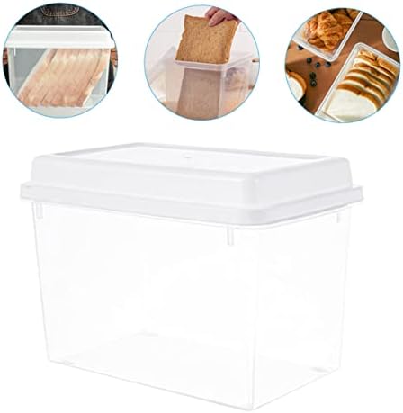 Upkoch 2pcs caixa de torradas de pão geladeira geladeira lixo lixo recipientes vegetais para dispensador