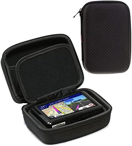 Navitech Black Hard GPS Carry Case Compatível com o carro Tomtom Sat Nav Go Classic 5 polegadas