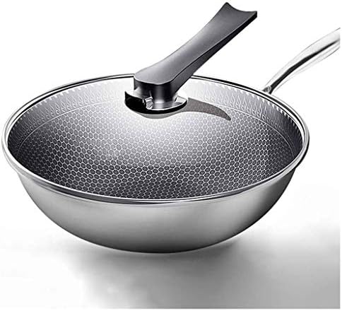 Gydcg wok - antiaderente wok aço inoxidável