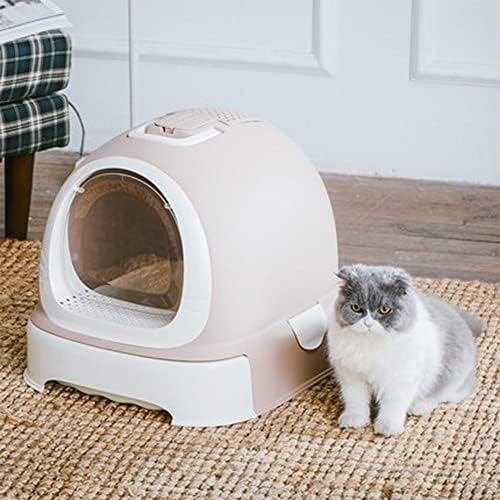 Slatiom Totalmente Fechado Cats Cats Caixa de banheiro para gatos suprimentos em casa Produtos PET