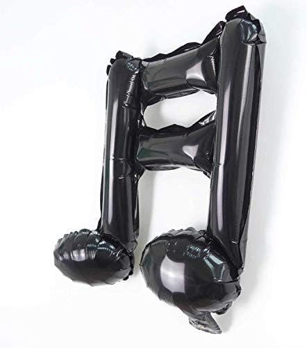 14 Black Music Note Foil Balões Decorações de festa Balões de aniversário Tik Tok decorações