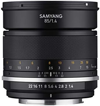 Samyang MK2 85mm F1.4 Lente telefoto selada pelo tempo para Canon EF