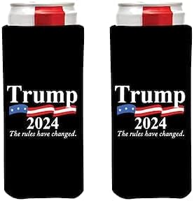 PKM - Donald J Trump 2024 Maga se encaixa em 12 onças de latas como Red Bull, Garra Branca