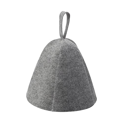 Fenteer Felt Bom Cap boné russo Anti -calor Chapéu de chuveiro Cabeça Proteção da cabeça para a Sala