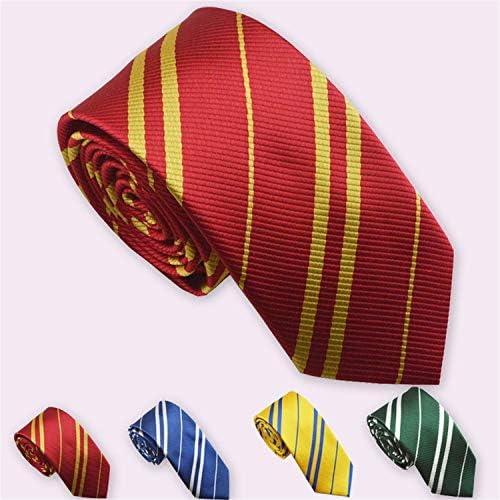 Andongnywell College gravata laços listrados para homens mulheres listras clássicas gravadas de gravata Jacquard