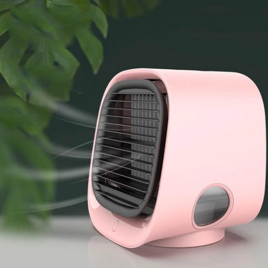 N/A mini ventilador de resfriamento fã de ar condicionado fã USB Cooler com 7 colorido Night