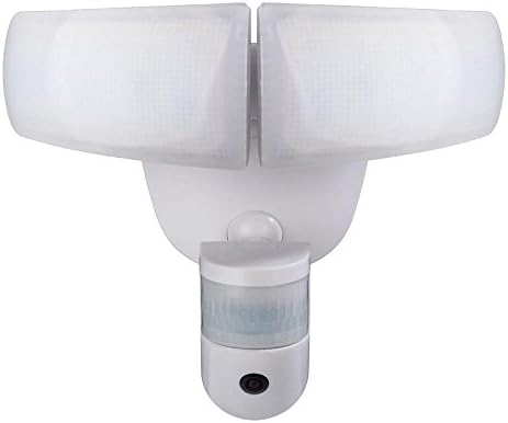 Desafiad 180 ° White LED Wi-Fi Video Motion Security Light