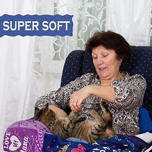 Gevuto Nana Presentes Cobertor - Presentes de aniversário para Nana lançar 50 x 60 - Nana presentes