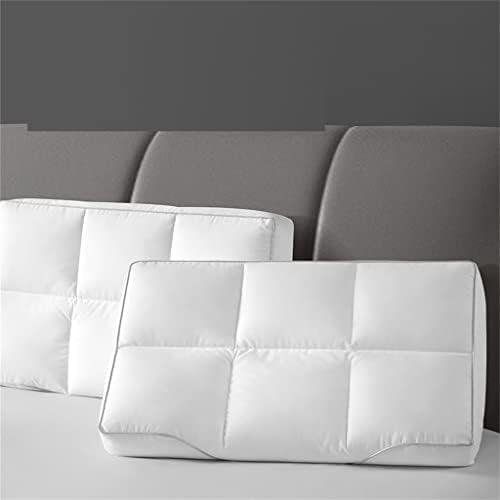 FZZDP confortável e macio um par de travesseiros para dormir. O núcleo especial de travesseiro de fibra de