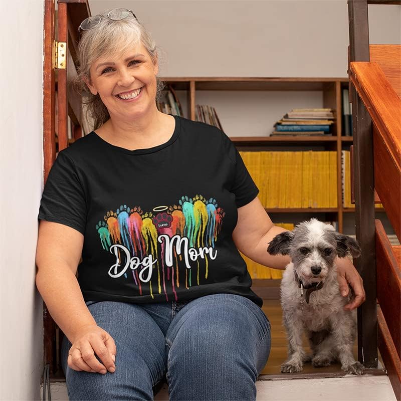T -shirt Gossby Personalized Dog Mam