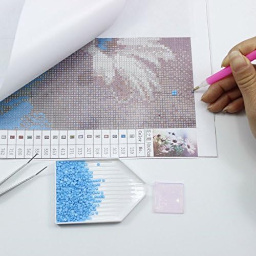Kit de pintura de cristais DIY resina 5D cheia de pintura de diamante por kits de números Halloween