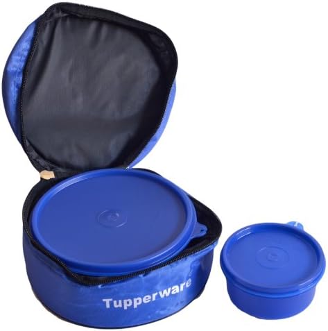 Lancheira clássica da Tupperware com bolsa, 3 peças