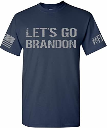 Patriot Apparel Let's Go Brandon American Flag FJB Patriot Apparel T-Shirt Tee