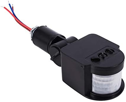 LED ao ar livre 90 ~ 250V 180 graus Segurança infravermelha PIR PIR Motion Sensor Sensor Wall Light Switch