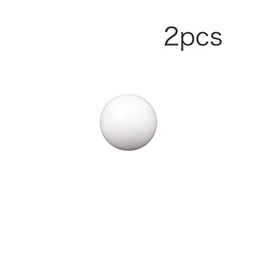 20mm 2pcs delrin polioximetileno Bolas de plástico sólido
