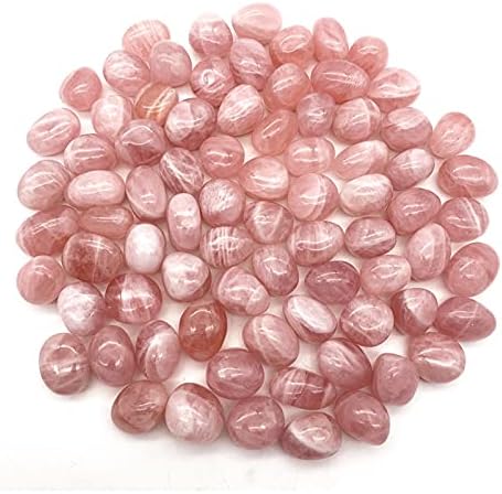 Laaalid xn216 100g rosa natural rosa rosa quartzo tumble pedras polidas cura cristal gem mole fen shui stone
