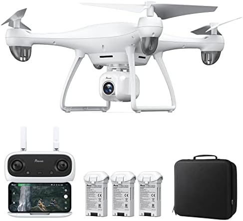 Drone potense com câmera 4k Sony para adultos, quadcopter FPV com GPS Smart Return, App Remote Control,