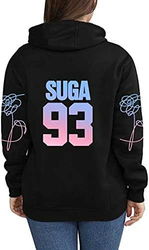 Hoodie Kpop Love Yourself Sweatshirts Suga Jimin Jungkook v Rap J-Hope Jin Hoodies Sweater