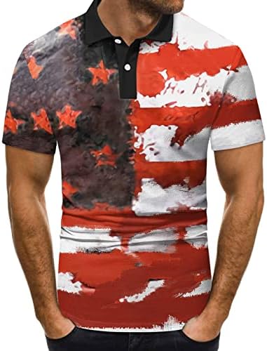 Pacote de camisa para homens homens casuais verão manga curta curta camiseta de camiseta impressa camiseta
