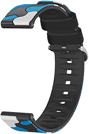 Banda Compatível com ITOUCH AIR 3 40MM / ITOUCH Sport Smartwatch, Camo Soft Silicone Wrist Substacting Telas para