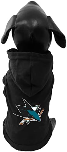 All Star Dogs NHL unissex NHL San Jose Sharks Cas camisa de cachorro com capuz de algodão
