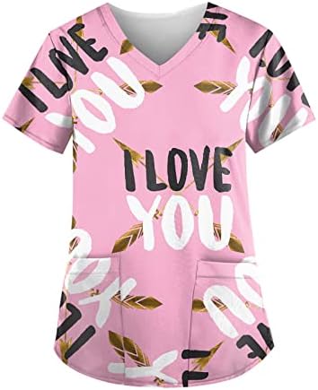 Camisas do Dia dos Namorados Mulheres Tops de verão Tops de férias y2k Casas gráficas tees gráficos de impressão