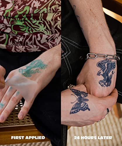 Tatuagens temporárias do Inkbox, tatuagem semi-permanente, uma tatuagem de temperatura resistente à