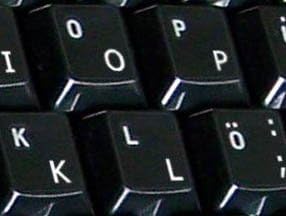 Inglês EUA transparente com adesivos de teclado de letras brancas para laptops computadores de computadores