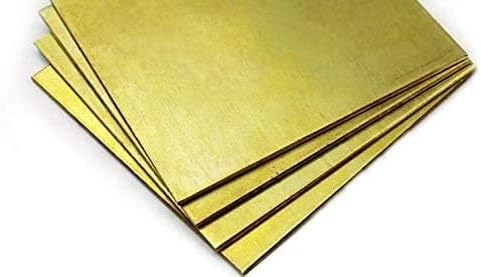 Placa de latão Haoktsb 99,9% Placa de metal de cobre de cobre pura para folha de metal de cobre