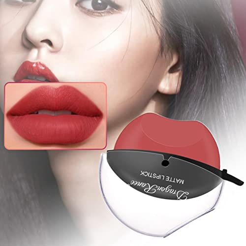 Lip Gloss foste projetado para pessoas de batom de formas de lábios preguiçosos, duração de maquiagem labial à prova d'água duradoura