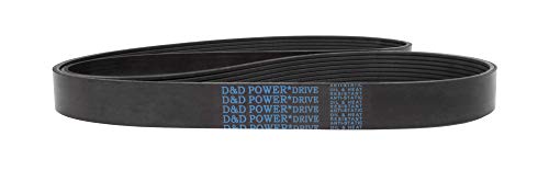 D&D PowerDrive 5pk1592 CIRO DE SUBSTITUIÇÃO DE INDUSTRIES CRP, BORRACO, 5