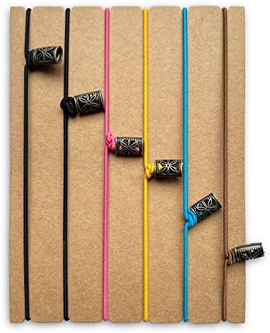 Bandas elásticas de notebook para viajantes - 6 bandas de salto multi -colorido para revistas de viagem recarregáveis