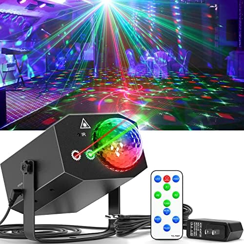 Luzes de festas Disco Ball Light, DJ Luzes de disco