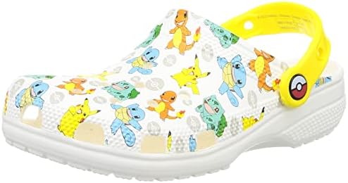 Crocs Unisisex-Adult Classic Pikachu Tamancos, sapatos Pokemon