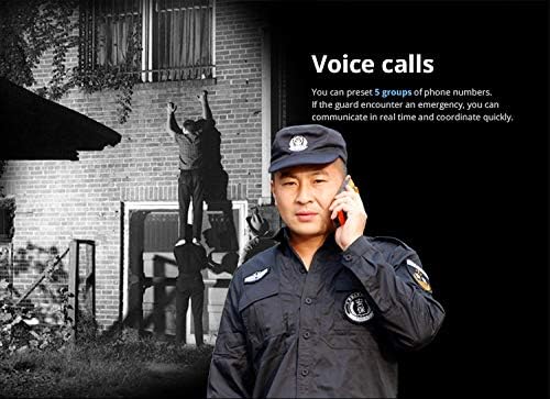 JWM Guard Tour Patrol System com telefonema, transmissão de dados em tempo real 4G, prompt de voz e lembrete de