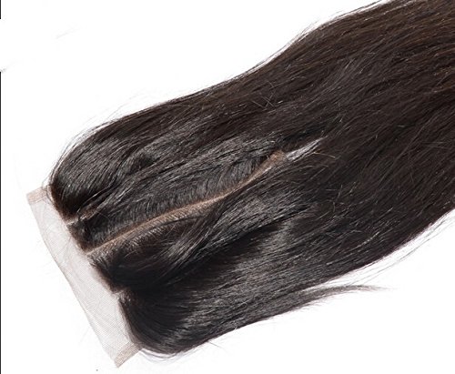 2018 Popular Dajun Hair 8A de 3 vias Fechamento de renda com pacotes de pacote de cabelo virgens