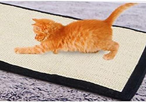 Petphindu sisal gato arranhando tape de mesa de mesa protetor sisal tapetes protetora de gato scratcher
