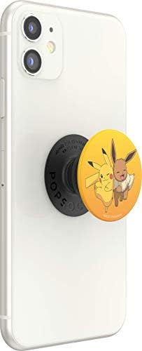 Popsockets: Planejamento de telefone com Kickstand em expansão, para telefone - Squirtle e PopGrip: Swappable Grip para telefones e tablets - Pokemon - Eevee & Pikachu