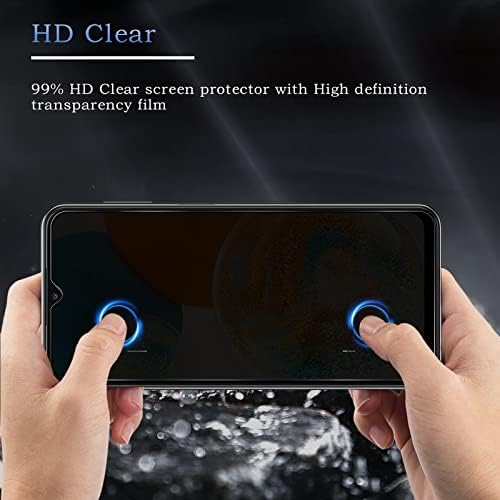 2 Pacote Protetor de tela de privacidade para o Samsung Galaxy A23, Filme de vidro temperado com privacidade [9H Dressura] [livre de bolhas] [Prova de quebra] [Anticangingprint] [instalação fácil] Protetor de tela Compatível com Samsung Galaxy A23
