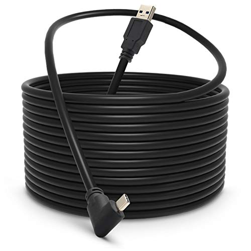 KRX Link Cable Compatível para Oculus Quest 2, Fast Charing e PC Transferência de dados USB C 3.2 GEN1 CAB
