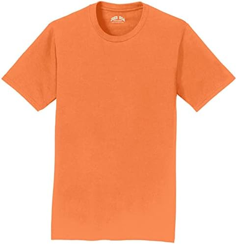 Joe USA Mens 4,5 oz de algodão macio camisetas leves nos tamanhos S-6xl