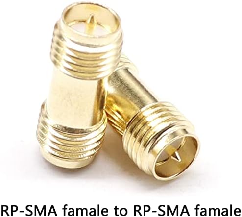 RP SMA Male fêmea para RP SMA Adaptador feminino masculino RF Coaxamento Coaxing Conversor de conector